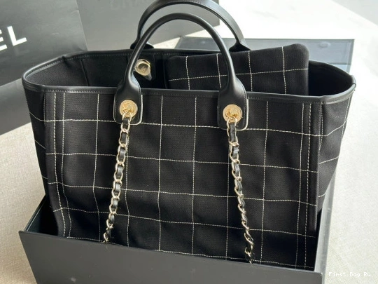 First Bag Ru BAG CHANEL SHOPPING MAXI 0727